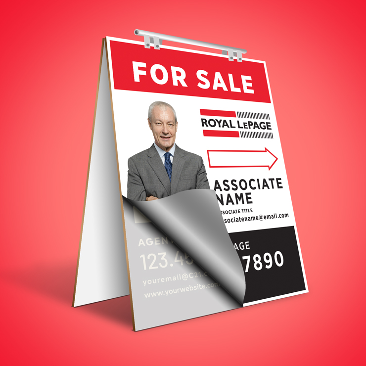 Royal LePage Sandwich Boards Reface and Handle Replace Sandwich Boards Reface and Repair - Royal LePage
