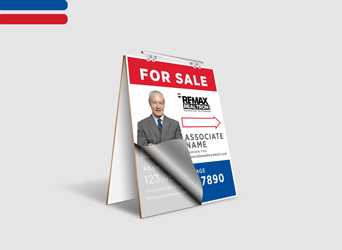 REMAX REALTRON Sandwich Boards Reface and Handle Replace Sandwich Boards Reface and Handle Replace - REMAX REALTRON