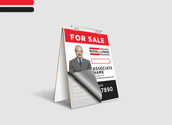 Royal LePage Sandwich Boards Reface and Handle Replace Sandwich Boards Reface and Repair - Royal LePage
