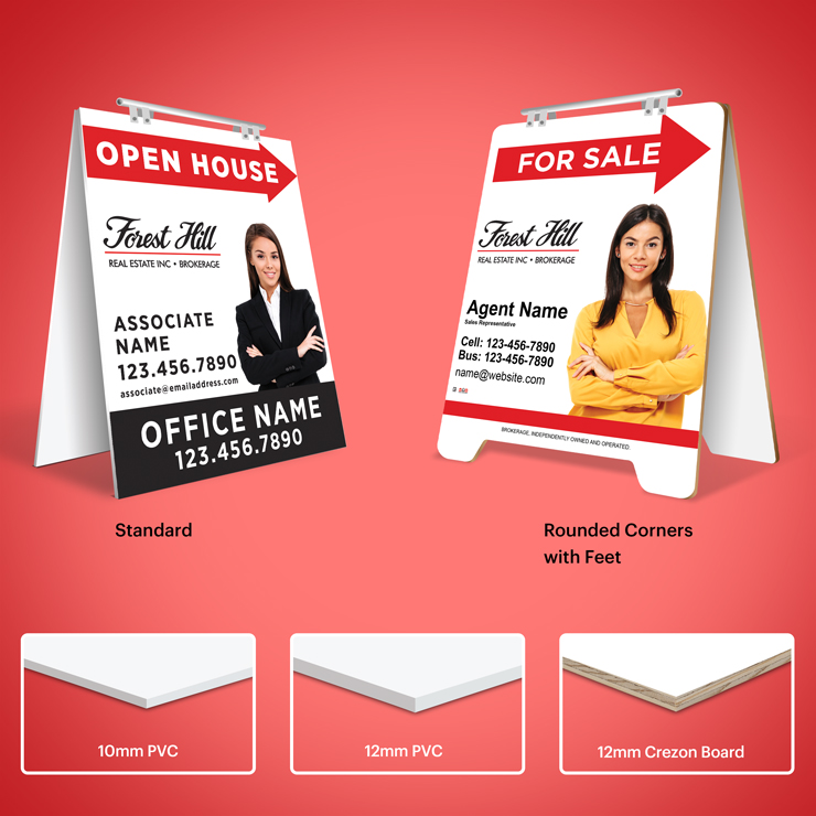 Sandwich Boards (Standard) - Forest Hill