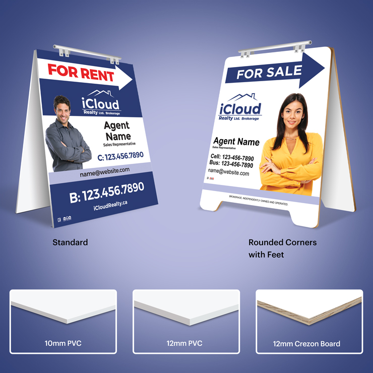 iCloud Realty Sandwich Boards