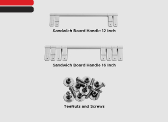 Sandwich Board Handles - Forest Hill