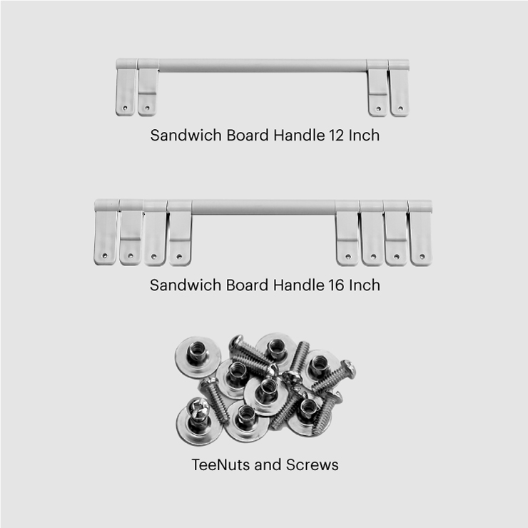 Sandwich Board Handles