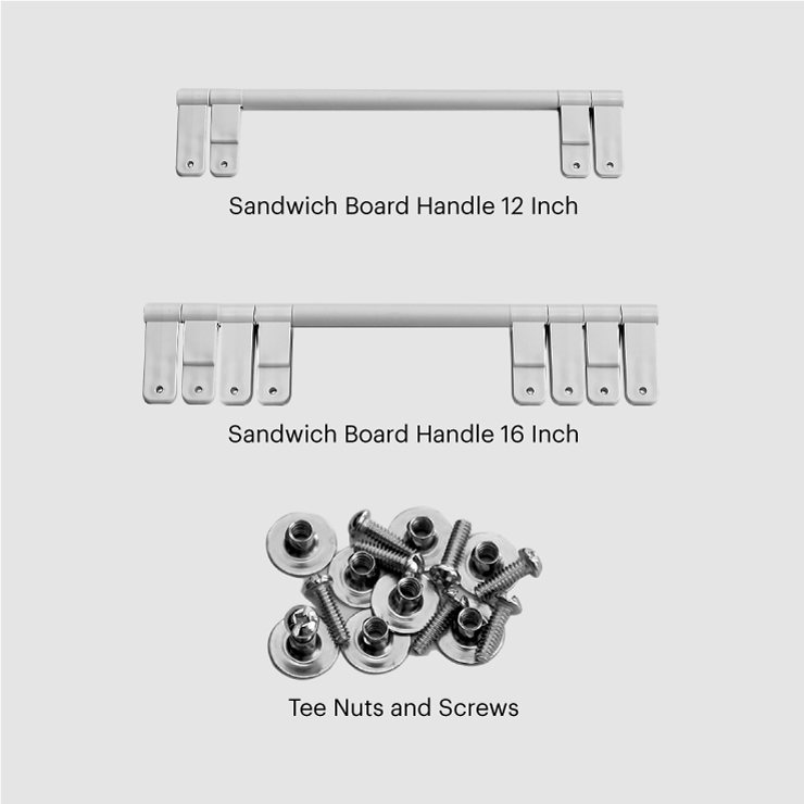 Sandwich Board Handles