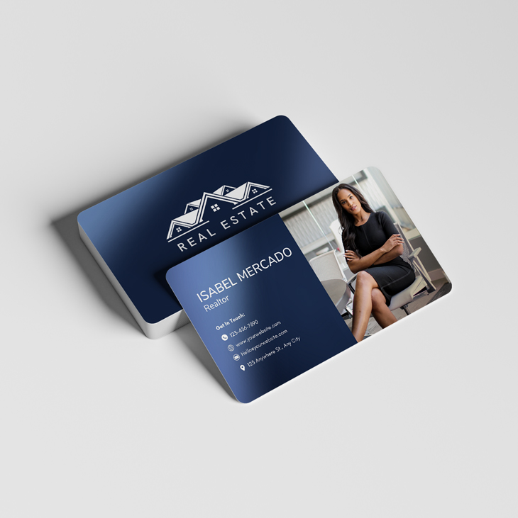 Semi Gloss Business Cards - Independent Realtor