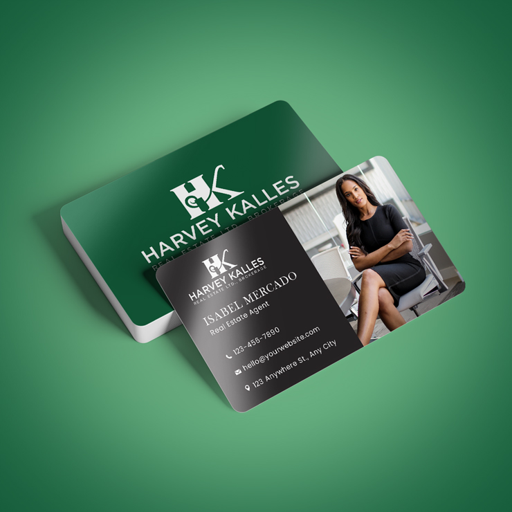 Harvey Kalles Real Estate Semi Gloss Business Cards Semi Gloss Business Cards - Harvey Kalles Real Estate