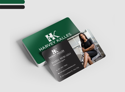 Harvey Kalles Real Estate Semi Gloss Business Cards Semi Gloss Business Cards - Harvey Kalles Real Estate