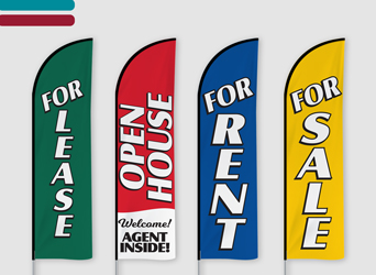 Stock Feather Flags - Exit Realty