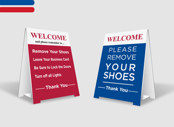 REMAX REALTRON Stock Remove Shoes Stock Remove Shoes Signs - REMAX REALTRON