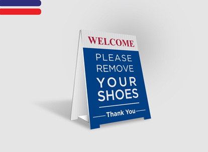 Table Top Signs - Right At Home 