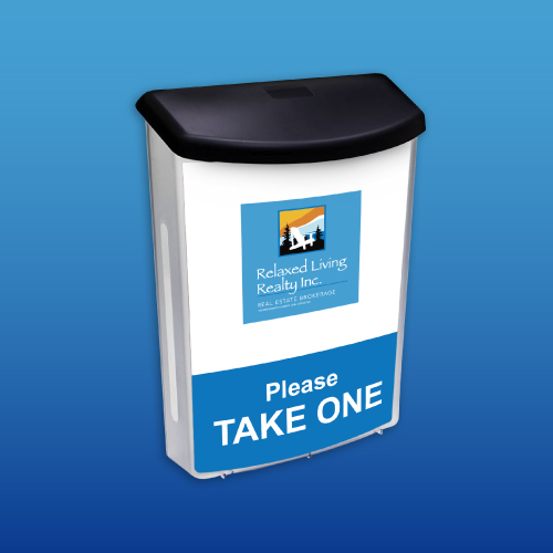 Outdoor Brochure Boxes Brochure Boxes - Relaxed Living Realty Inc.
