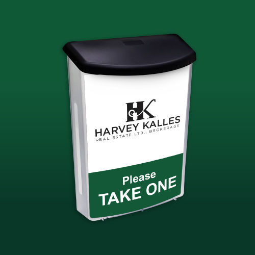 Outdoor Brochure Boxes Brochure Boxes - Harvey Kalles Real Estate