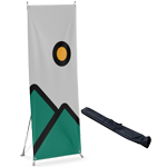 Graphic + X-Frame Stand