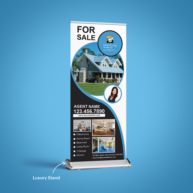 Relaxed Living Realty Inc. Roll-Up Banners 2