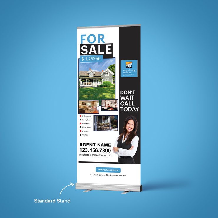 Relaxed Living Realty Inc. Roll-Up Banners 1