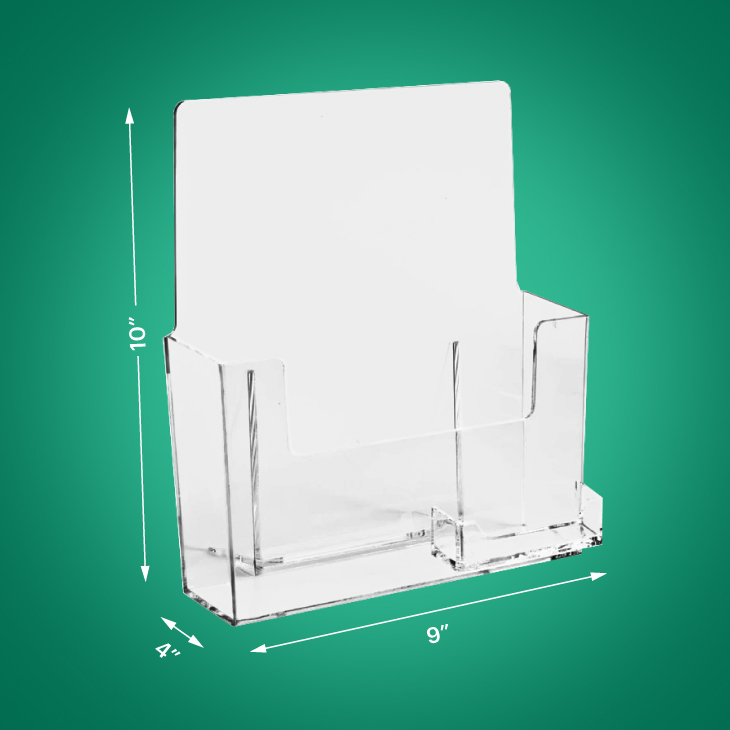 Brochure-Holder-with-Business-Card-Pocket-1