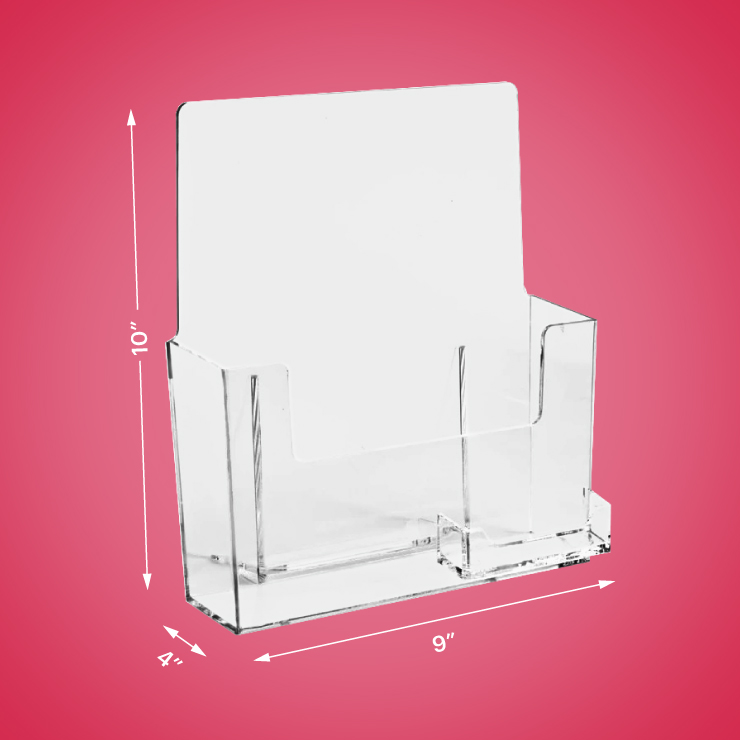 Brochure-Holder-with-Business-Card-Pocket-1