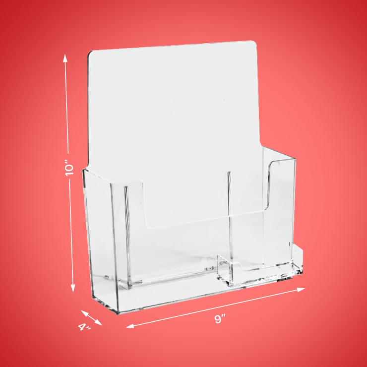 Brochure-Holder-with-Business-Card-Pocket-1