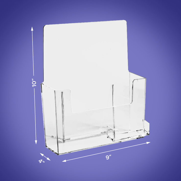 Brochure-Holder-with-Business-Card-Pocket-1