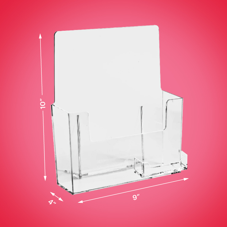 Brochure-Holder-with-Business-Card-Pocket-1