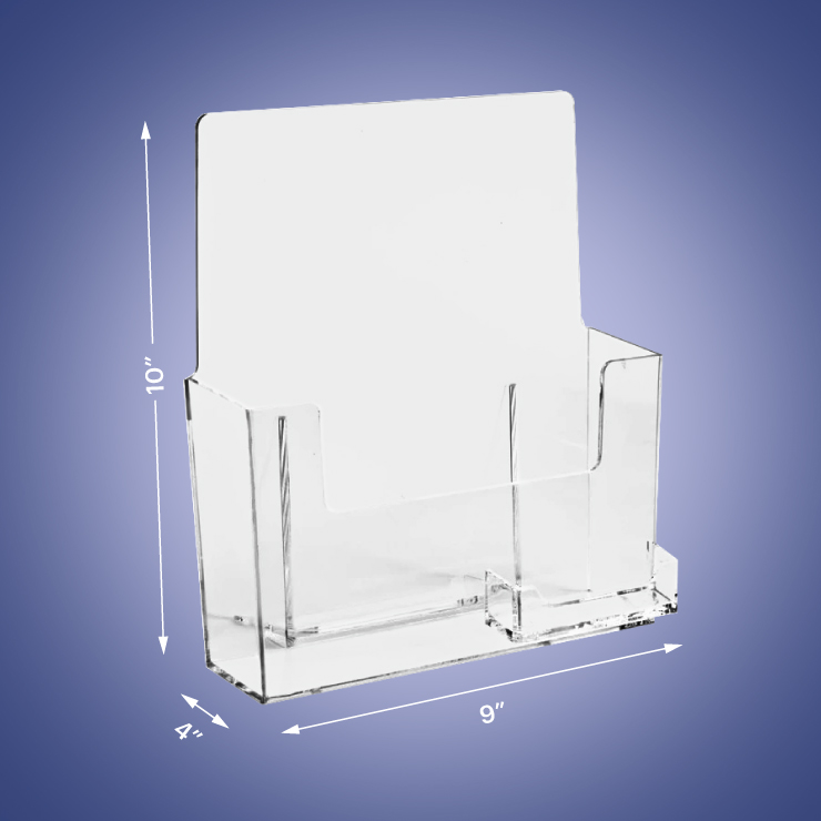 Brochure-Holder-with-Business-Card-Pocket-1