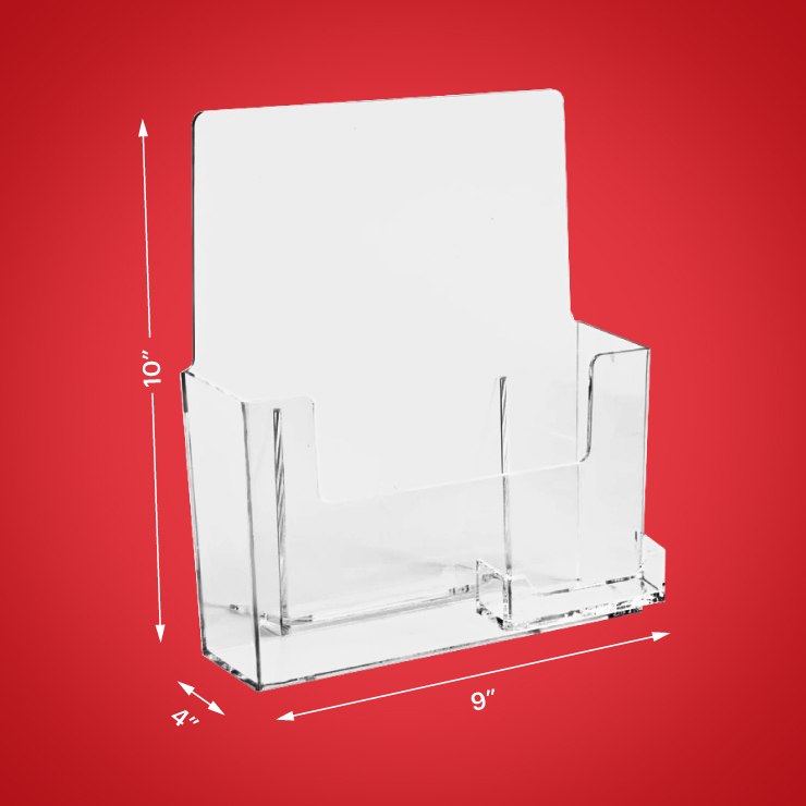 Feature Sheet Holder with Business Card Pocket 2