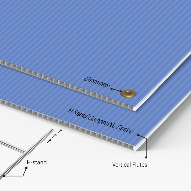 Coroplast-6mm-H-stand-and-Grommets