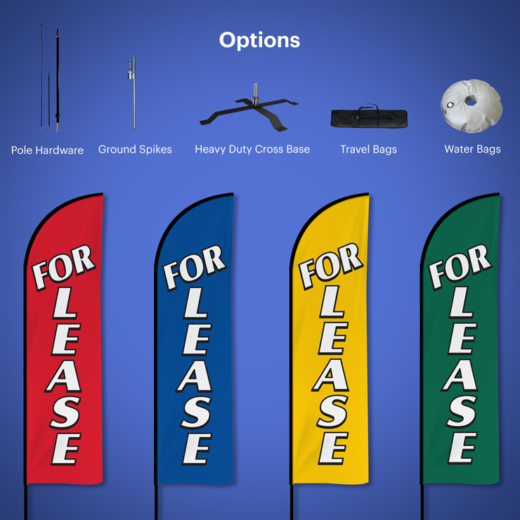 Macdonald Realty Stock Feather Flags 1