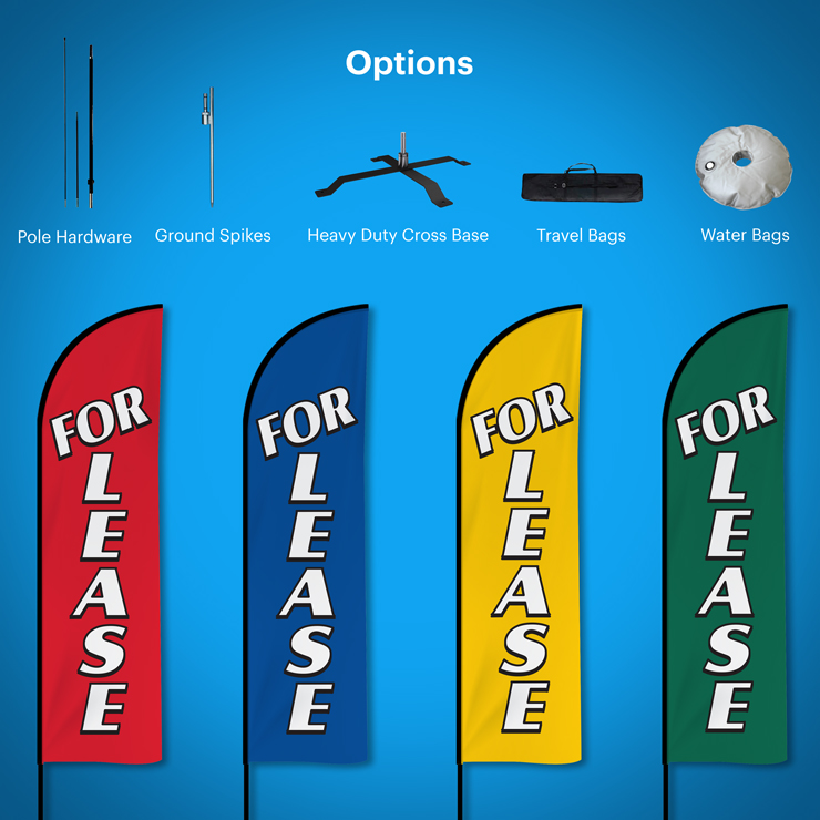 Prudential Stock Feather Flags 1