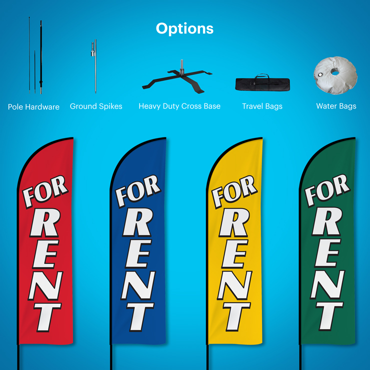 CIR Realty Stock Feather Flags 3