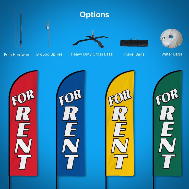 Prudential Stock Feather Flags 2
