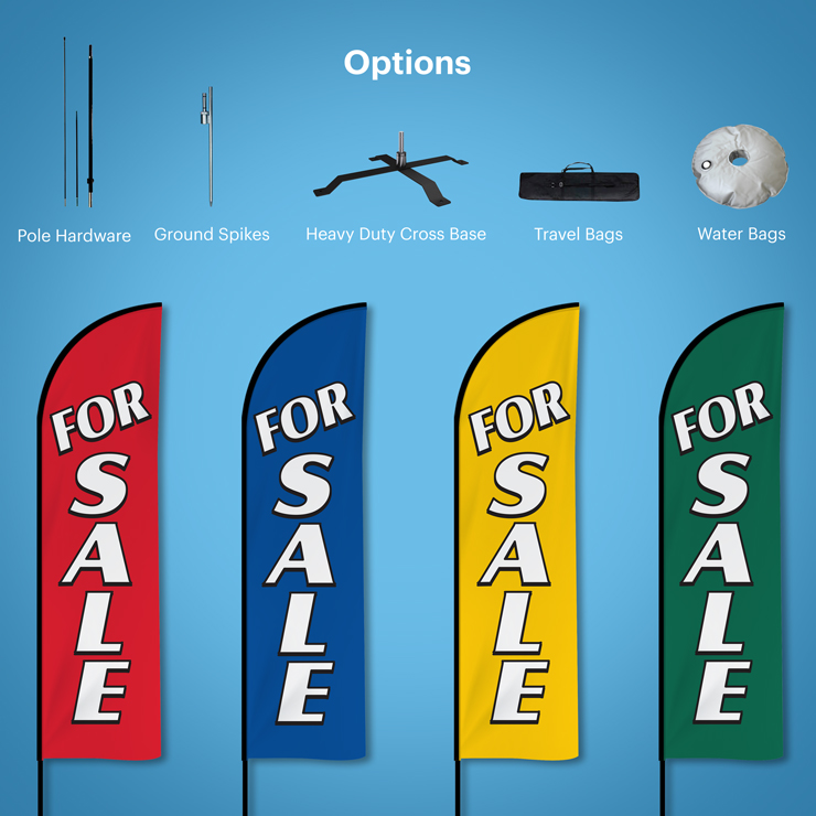 Harvey Kalles Real Estate Stock Feather Flags 3