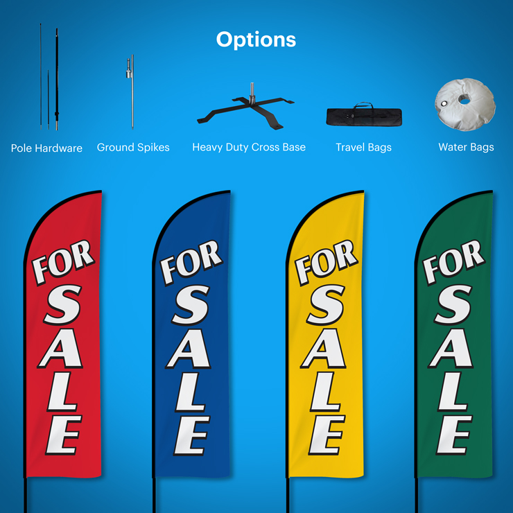 Prudential Stock Feather Flags 3