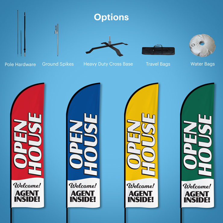 Harvey Kalles Real Estate Stock Feather Flags 6
