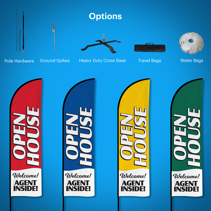 Prudential Stock Feather Flags 4
