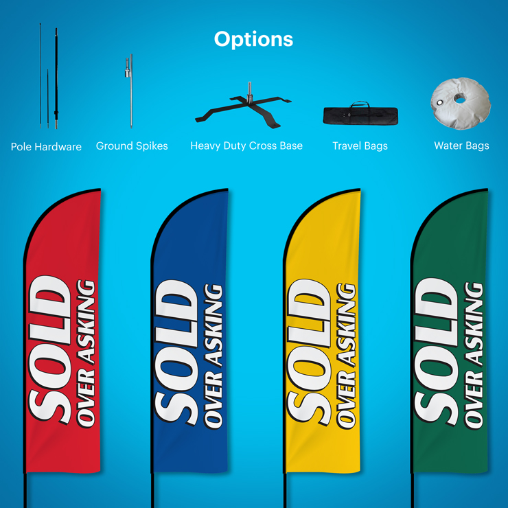 CIR Realty Stock Feather Flags 4
