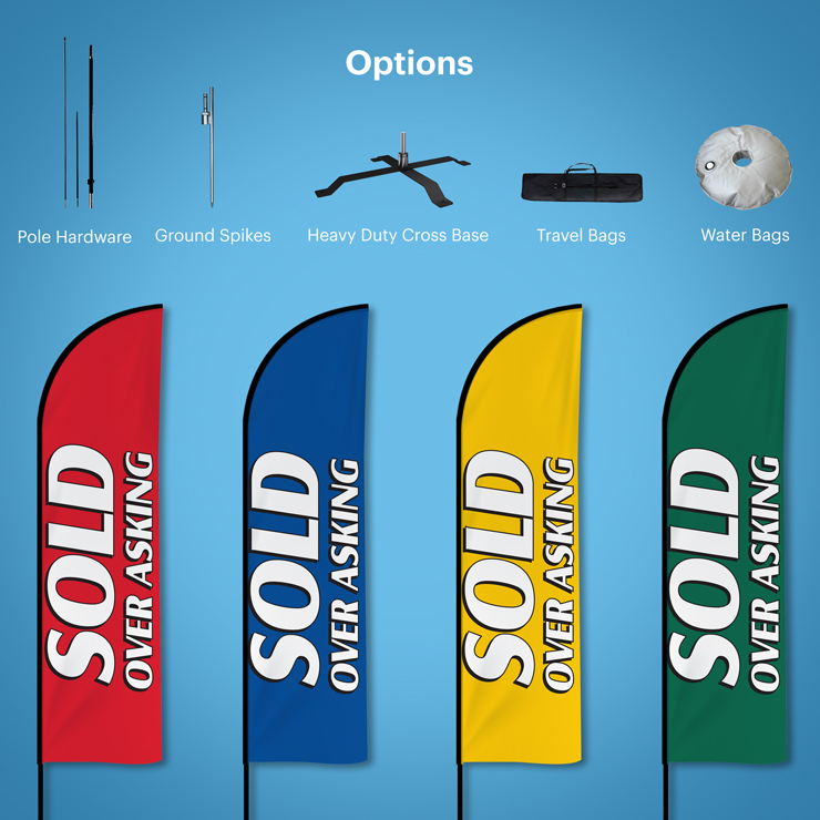 Harvey Kalles Real Estate Stock Feather Flags 5