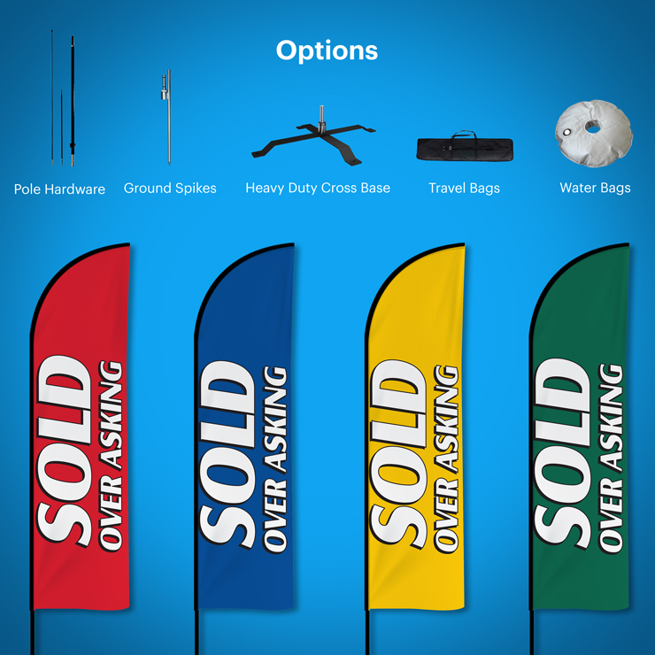 Prudential Stock Feather Flags 5
