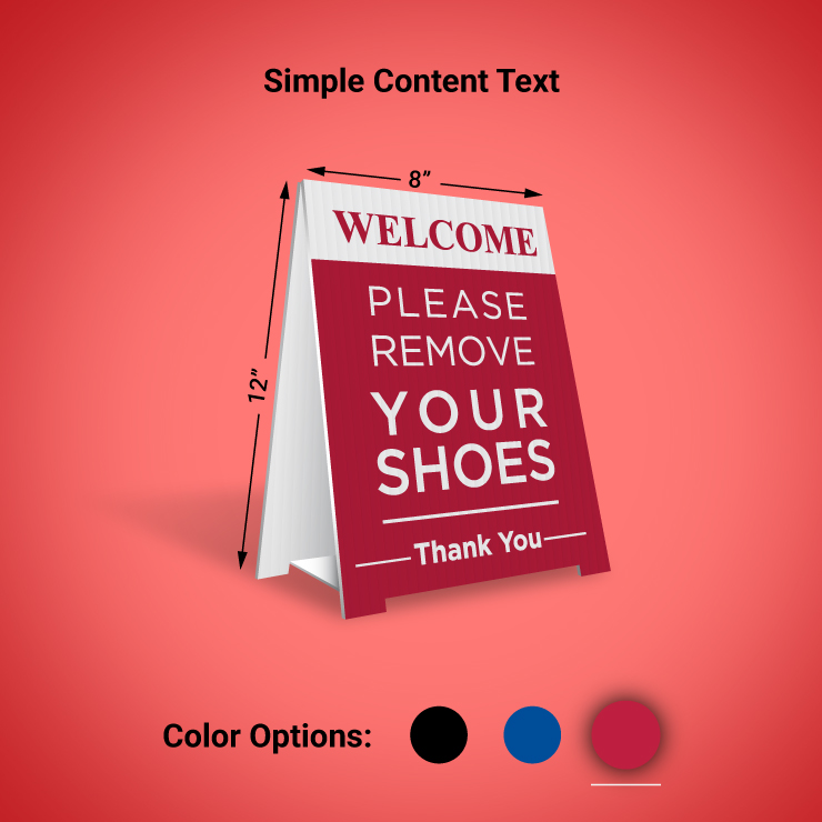 Stock-Remove-Shoes-Signs-Red-678