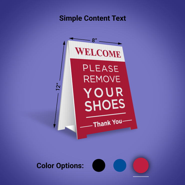 Stock-Remove-Shoes-Signs-Red-678