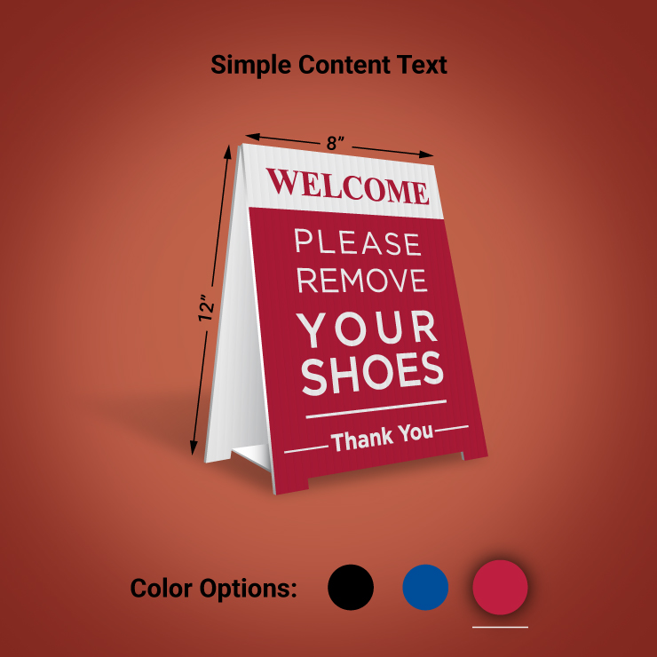 Stock-Remove-Shoes-Signs-Red-678