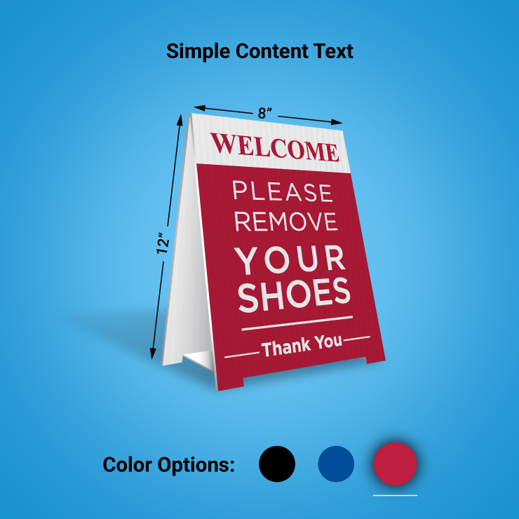 Stock-Remove-Shoes-Signs-Red-678