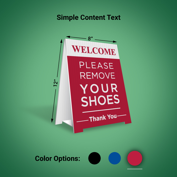 Stock-Remove-Shoes-Signs-Red-678