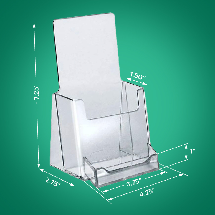 Tri-Fold-Brochure-Holder-with-Business-Card-Pocket-1