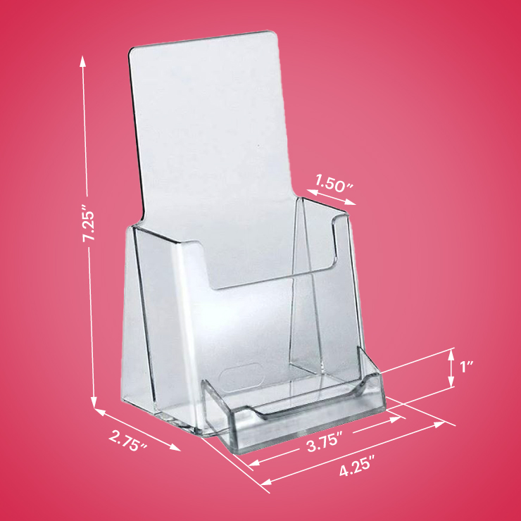 Tri-Fold-Brochure-Holder-with-Business-Card-Pocket-1