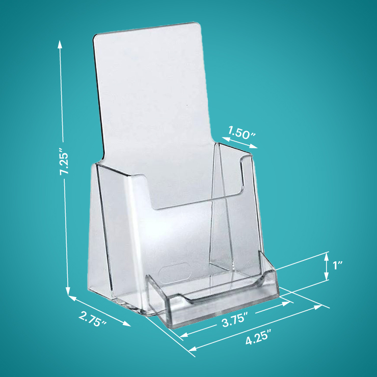 Tri-Fold-Brochure-Holder-with-Business-Card-Pocket-1