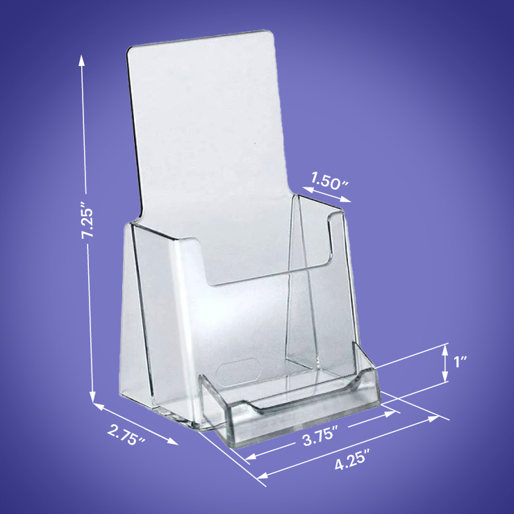 Tri-Fold-Brochure-Holder-with-Business-Card-Pocket-1