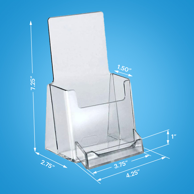 Tri-Fold-Brochure-Holder-with-Business-Card-Pocket-1