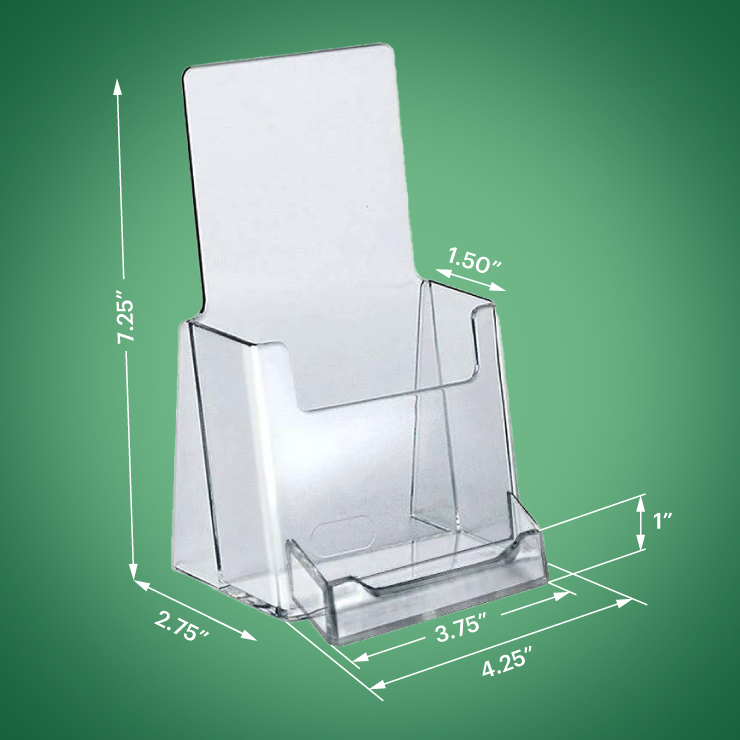 Tri-Fold-Brochure-Holder-with-Business-Card-Pocket-1