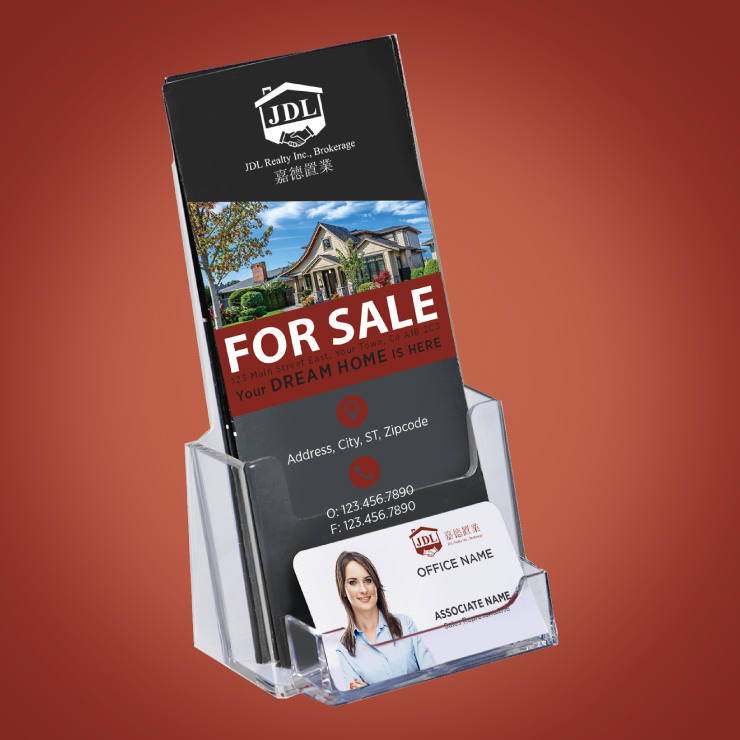 Tri-Fold-Brochure-Holder-with-Business-Card-Pocket-2